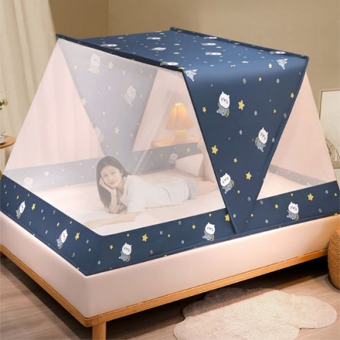 미란다 간편 접이식 침대모기장텐트 스타베어 패브릭 방진지붕 Best Top3