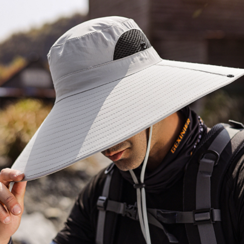아이미카의 와이드 대두 등산 모자: 사계절 하이킹의 필수품