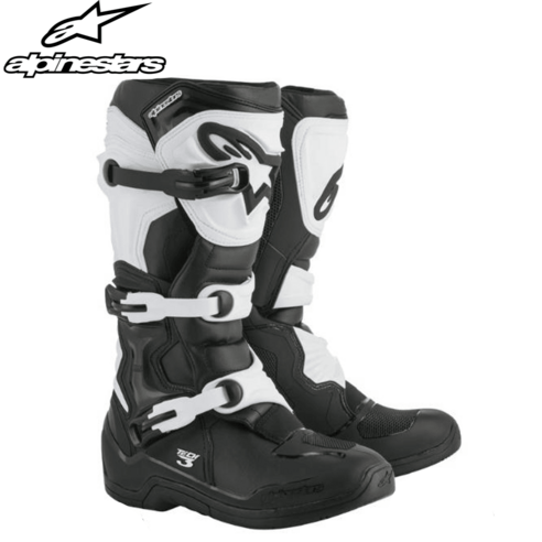 ALPINESTARS 알파인스타 테크 3 바이크 부츠 오토바이 신발 TECH 3 2013018, 7, BLACK WHITE (12)