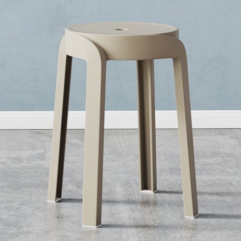 GSTUFF 북유럽 간이의자 스툴, 그레이