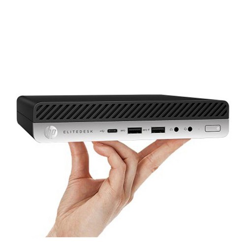 HP 미니PC 데스크탑 컴퓨터 본체 HP EliteDesk 800G3 mini PC [i5 6세대 윈10], RAM 16GB + SSD 1TB