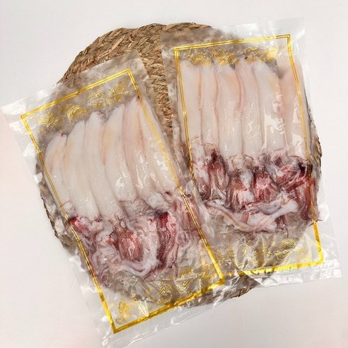 제주 한치 1kg (500g 2팩) 손질 세척, 2개