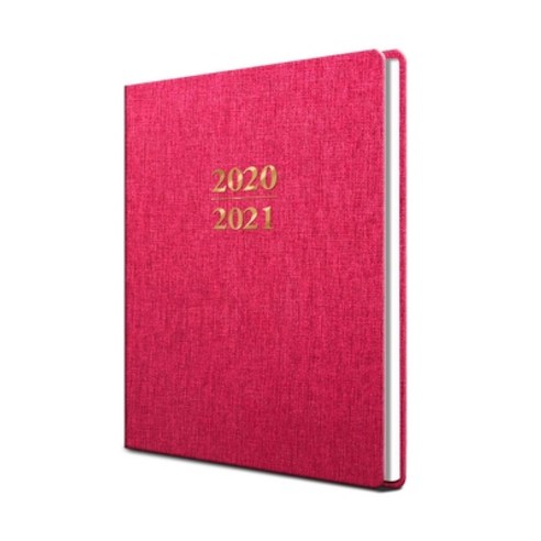 2021 Large Dark Pink Planner Paperback, Thunder Bay Press