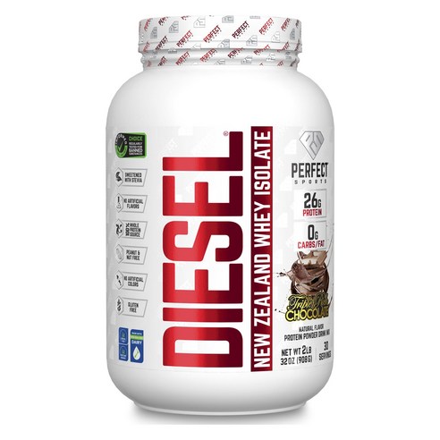 퍼펙트스포츠 Diesel 뉴 질랜드 웨이 아이솔레이트 트리플 리치 초콜릿, 908g, 1개