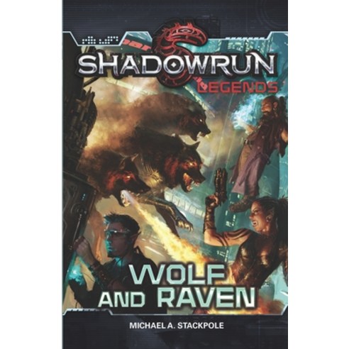 Shadowrun Legends: Wolf and Raven Paperback, Inmediares Productions, English, 9781947335356