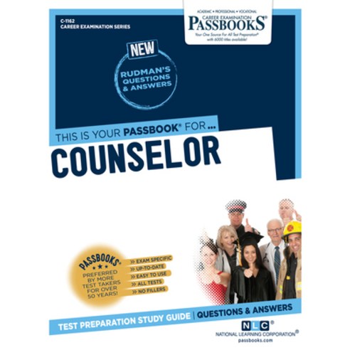 Counselor Volume 1162 Paperback, Passbooks, English, 9781731811622
