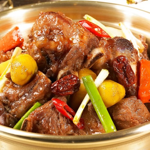 집에서 즐기는 입맛 만족의 한돈 미니 찜갈비