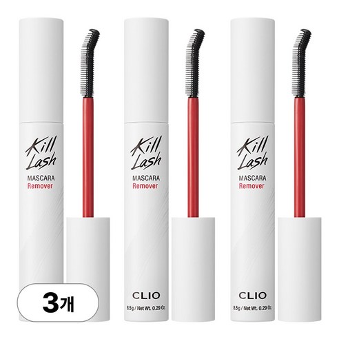클리오 킬 래쉬 마스카라 리무버, 8.5g, 3개