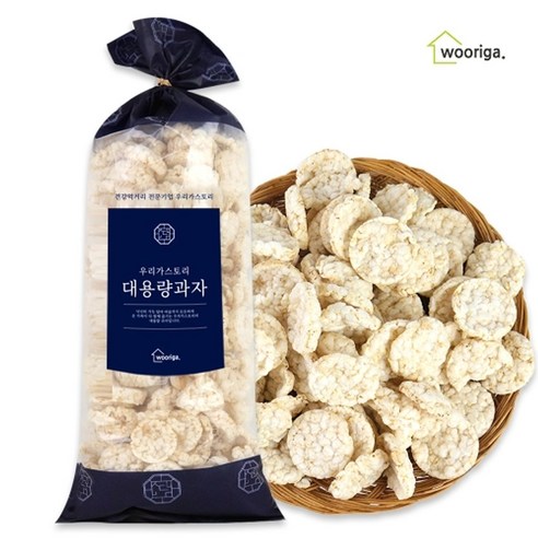 우리가스토리 현미쌀과자 350g 대용량과자 옛날과자 뻥튀기, 1개