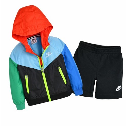 나이키키즈 남아 조카선물 윈드러너반바지세트(105∼130)A242ST194P 플레이키즈프로PG
