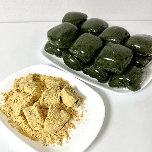 새벽 4시에 일어나서 만드는 방앗간 수제 진도 해풍 쑥떡 인절미 2kg 4kg, 1개
