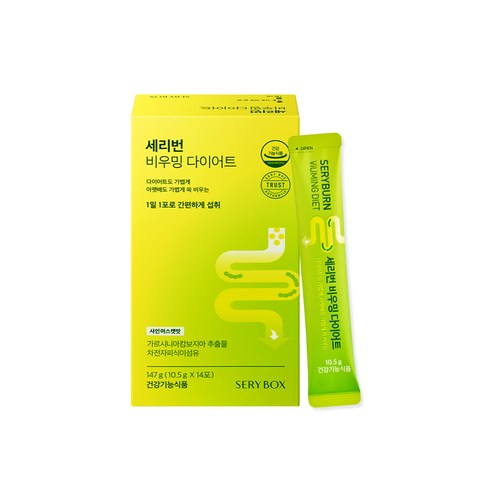 세리박스 세리번 비우밍 다이어트 14p, 147g, 1개