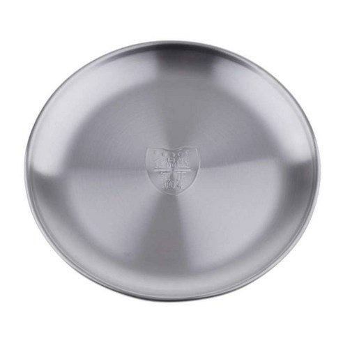 주방 뷔페용 스테인리스 트레이 서빙 플래터, Dia.23cm, 스테인레스 스틸