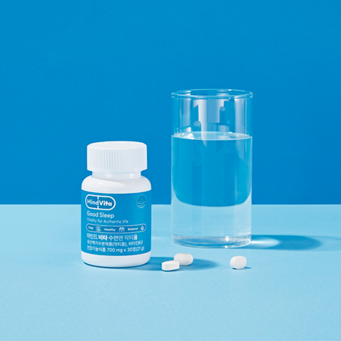 수면 품질 향상을 위한 마인드비타 수면엔 락티움