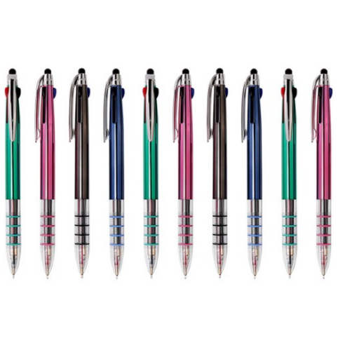 Nanojet 3-color UV touch pen 0.7 mm, random delivery, 10 ea