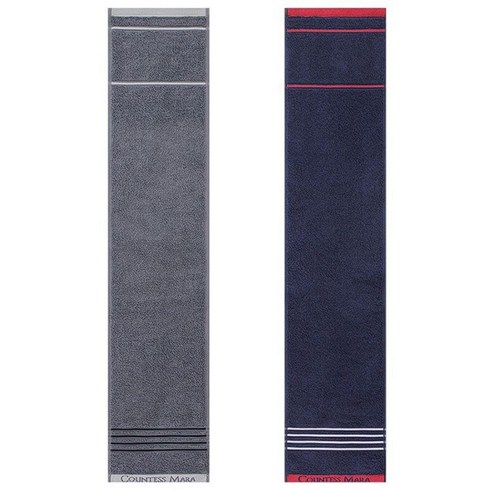 송월타월 카운테스마라 포라인 스포츠 20 타월, 네이비, 2개