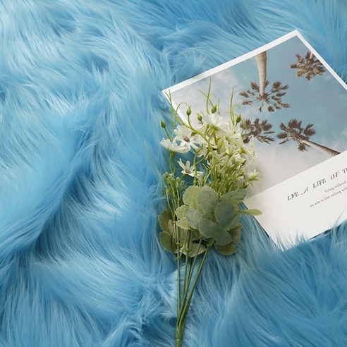 털원단 퍼원단 인조퍼 긴털 롱파일65mm, 01.화이트, 1개