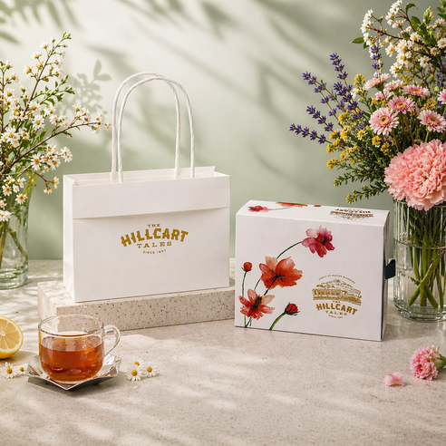 [GIFT SET]힐카트 테일즈 트로브 6모슬린 티백 허브차 Hillcart Tales