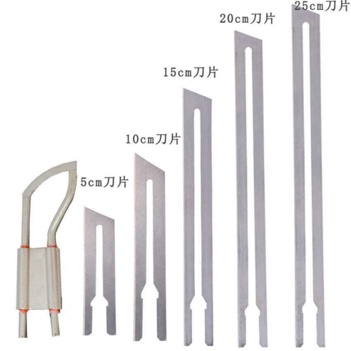 스폰지 칼 스티로폼 절단기 열 절단 핫멜트 홈파기 가공 기계, T. 20- 80W 절단 스펀지절단기 Best Top5 11 현수막 열 재단기 절단기 스티로폼 스폰지 예비 칼날, 5cm 직선 커팅 블레이드