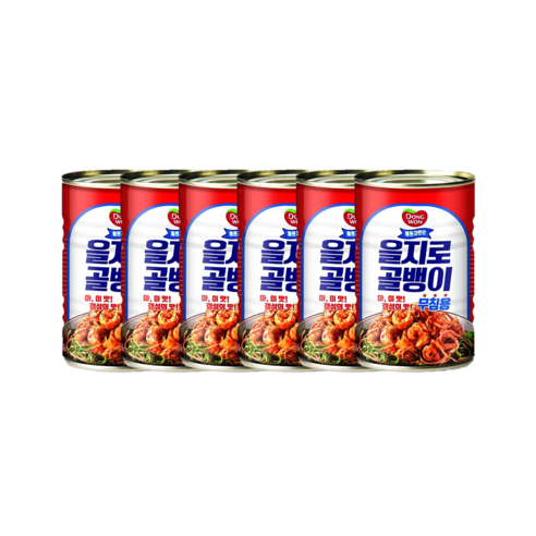 동원 을지로 골뱅이 300g, 6개