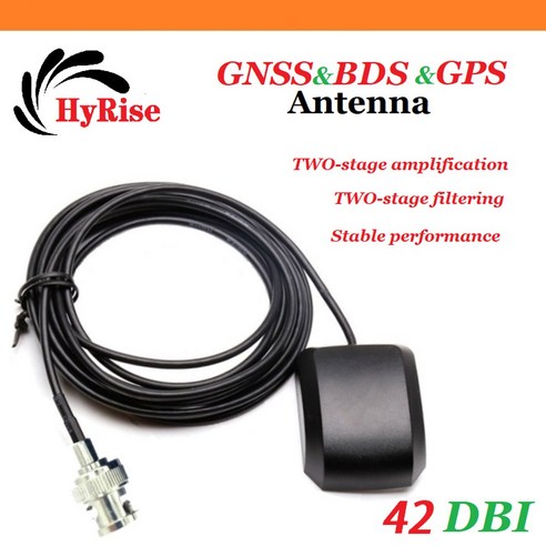 GNSS GPS BEIDOU BNC 안테나 5M 유럽 G SS 네비, 02 BNC, 1개