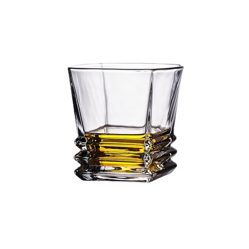ANKRIC 물컵 [] 유럽 크리스탈 유리 위스키 컵 바 KTV 맥주컵 가정용 컵, 스프링 와인 잔 ''260ML'' 48개개