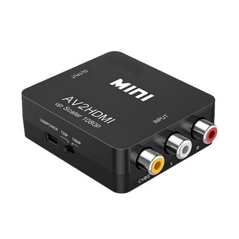 티앤디 AV to HDMI 컨버터 3RCA 변환컨버터H293