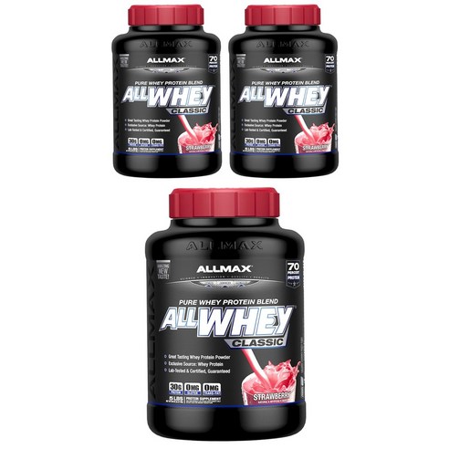 올맥스 올 웨이 클래식 퓨어 프로틴 블렌드, 3개, 2.27kg
