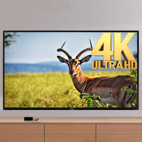 클라인즈 65인치 UHD 4K HDR LED TV 대형TV 벽걸이TV, 스탠드설치_서울외