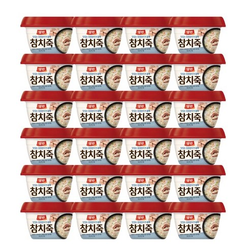 양반 참치죽, 285g, 24개