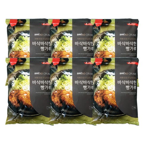 삼립 바삭바삭한 빵가루(건식) 박스 (1kg x 6ea), 1kg, 6개