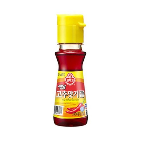 오뚜기 옛날 고추맛기름 80ML 풍미업 분식 말모말모 요리레시피, 3개