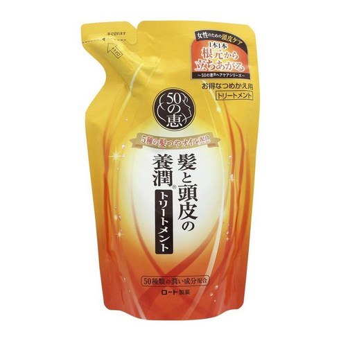 50메구미 50가지 모발 두피 영양성분 헤어 트리트먼트 리필용 330ml, 1개
