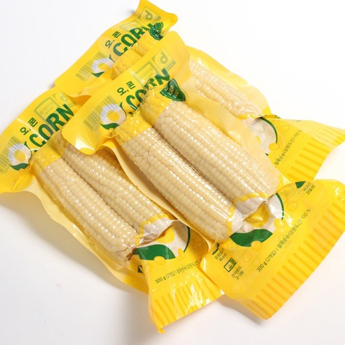 강원도 양구 유기농 삶은 찰옥수수 오콘 900g(300g*3봉), 1개
