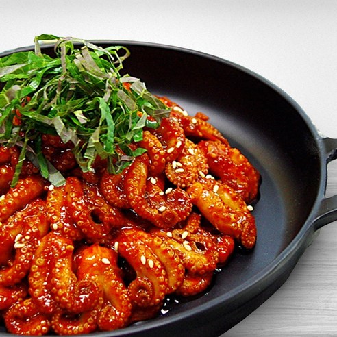 요빠 쭈꾸미볶음 300g 보통 매운맛 매운맛 밀키트 가정용 캠핑용, 1개