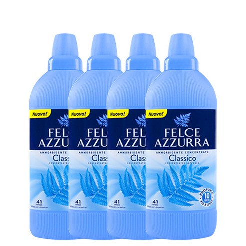 펠체아주라 향좋은 고농축 섬유유연제 1L 클래식 X4개 이탈리아 직수입, 4개