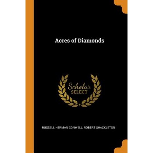 (영문도서) Acres of Diamonds Paperback, Franklin Classics Trade Press, English, 9780344557484