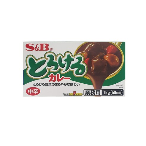 SB 토로케루 카레 (중간맛) 1kg, 1개