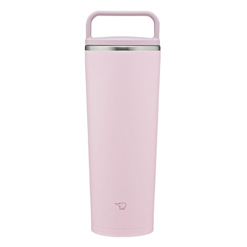 조지루시 보냉보온 새지 않는 핸들 텀블러 400ml 파우더리핑크 SXJS40PM, 1개