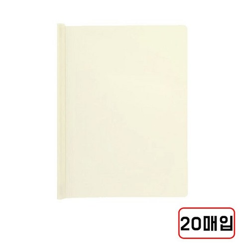 둥근쫄대화일(A4), 1개, 대용량노랑(M420052)20매입