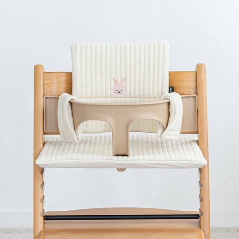 마롤로뜨 트립트랩 호환 쿠션커버 아기 하이체어 이유식의자 커버, 비비(토끼)_트립트랩