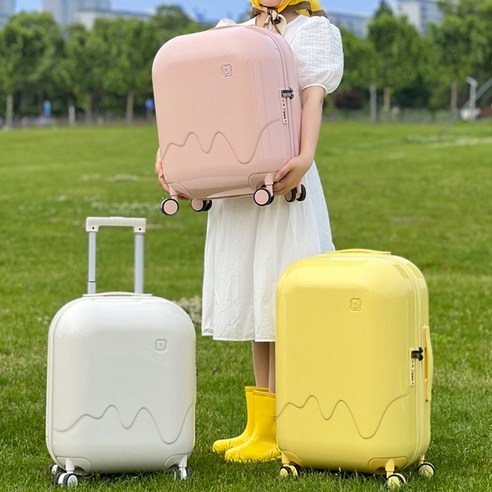 여행의 설렘을 더하는 또니모니 마카롱 컬러 스마트 캐리어