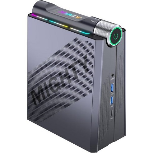 ACEMAGIC 미니 컴퓨터 본체 mini pc 게이밍 PC 인텔 코어 i9 11900H, AD08-Intel Core i9-11900H（32+1