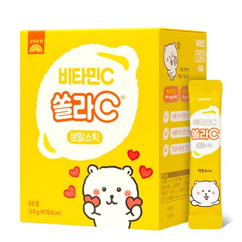 고려은단 쏠라C 분말스틱, 120g, 1개