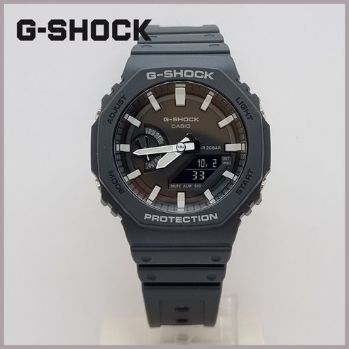 지샥 G-SHOCK 지얄오크 카본 블랙 GA-2100-1ADR 지코스모 정품