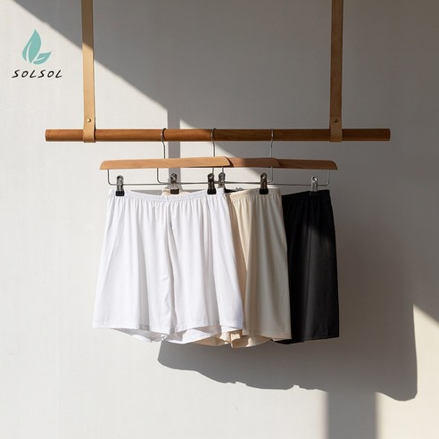 SOLSOL 솔솔 여성 아쿠아 5부팬츠 5부속바지 3종 세트