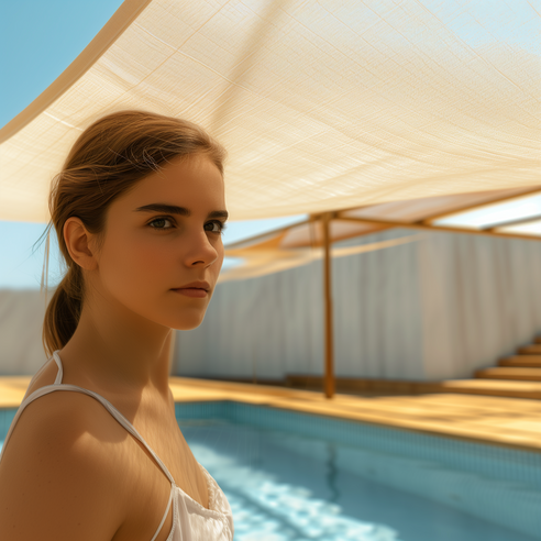 여름의 쾌적함을 선사하는 썬키다 그늘막