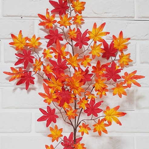 한소픈 가을 단풍가지 조화 2색 가을의 아름다움을 담은 화장품!