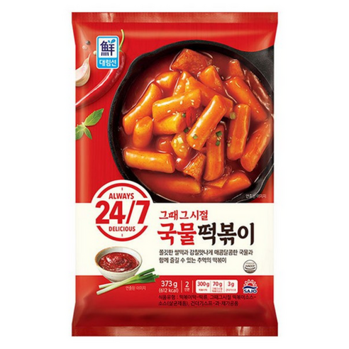 대림선 그때그시절 국물떡볶이 373g * 5팩