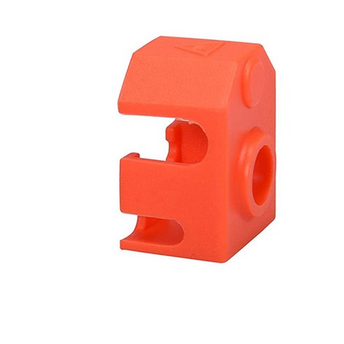 Xzante Phaetus 드래곤 실리콘 양말 Hotend Bowden 용압출기 히터 블록 노즐 3D 프린터 부품 1개, 주황색
